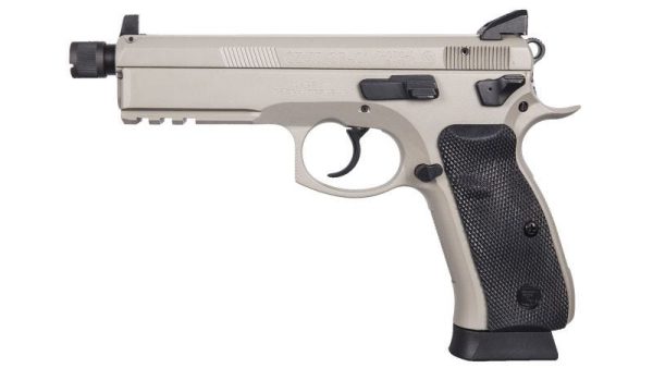 CZ 75 SP-01 TACTICAL URBAN GREY SUPPRESSOR-READY 9MM 5.2-INCH 18RD NIGHT SIGHTS