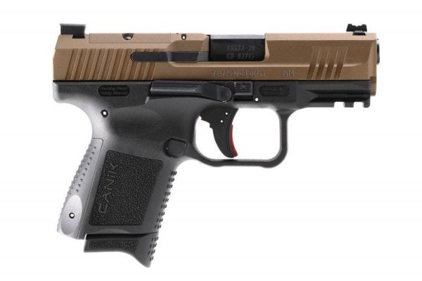 CANIK TP9 ELITE SC BRONZE / BLACK 9MM 3.6" BARREL 15-ROUNDS WITH FULL ACCESSORY PACK