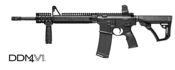 Daniel Defense DDM4 V1 Black 5.56 / .223 Rem 16-inch 30Rds