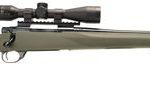 Legacy Sports Howa Hogue bolt action rifle and scope package Green .243 Win 22 inch 5 rd with Nikko Stirling Panamax 3-9X40mm Scope