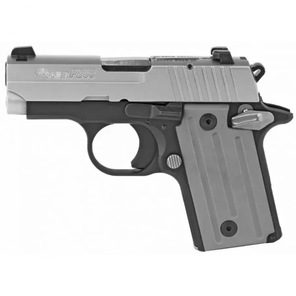 SIG SAUER P238 TSS2 STAINLESS / BLACK .380 ACP 2.7" BARREL 6-ROUNDS