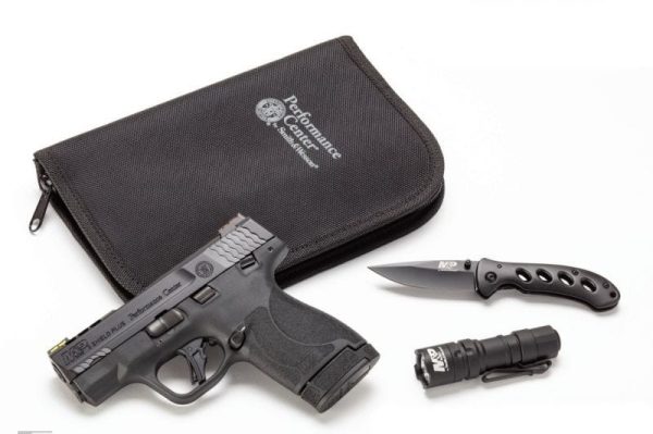 SMITH AND WESSON M&P9 SHIELD PLUS PERFORMANCE CENTER 9MM 3.1" BARREL 13-ROUNDS WITH CARRY KIT