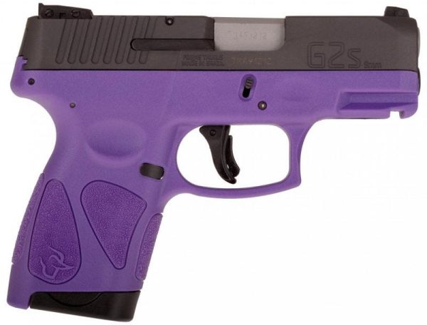 TAURUS G2S 9MM BLK/DARK-PURPLE 3.2-INCH 7RDS