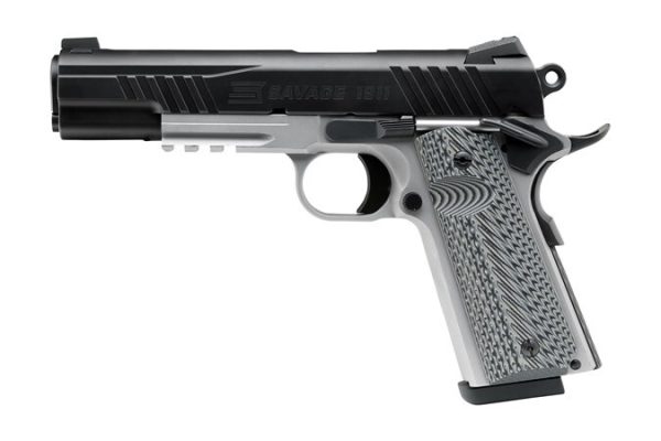 Savage Arms 1911 Gov Two Tone Rail