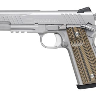 Savage Arms 1911 Govt Stainless Rail