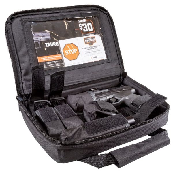 Taurus Branded Black Zippered Tactical Range Case - Image 2