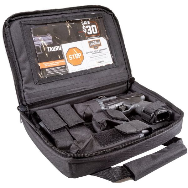 Taurus Branded Black Zippered Tactical Range Case - Image 3