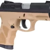 Matte Black / Tan 9mm Luger Compact 17 Rds. - Image 2