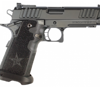 STACCATO P IRON CS FRAME BLACK BULL BARREL, 2022 GRIP SEMI AUTO