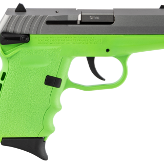 SCCY CPX-1 CARBON LIME GREEN / STAINLESS 9MM 3.1" BARREL 10-ROUNDS