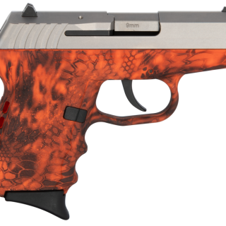 SCCY CPX-2 CARBON KRYPTEK INFERNO / STAINLESS 9MM 3.1" BARREL 10-ROUNDS
