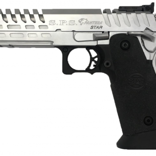 BERSA SPS PANTERA STAR 9MM LUGER 5" BARREL 18 ROUNDS CHROME HARD