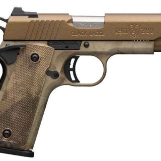 BROWNING 1911-380 SPEED 380 ACP 3.63" BARREL 8 ROUNDS A-TACS AU