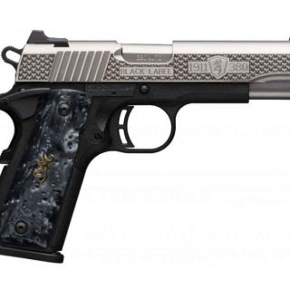BROWNING BLACK LABEL HIGH GRADE 1911-380 4.25" BARREL 8 ROUNDS 3D BLACK PEARL
