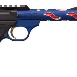 BROWNING BUCK MARK PLUS VISION AMERICANA RED / WHITE / BLUE .22 LR 5.9" BARREL 10-ROUNDS