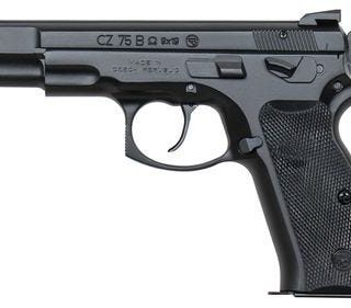 CZ 75 B OMEGA CONVERTIBLE BLACK 9MM 4.7-INCH 10RD FIXED SIGHTS