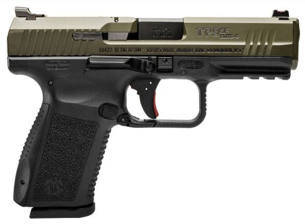 CENTURY ARMS CANIK TP9SF ELITE-S OD GREEN 9MM 4.2-INCH 15RDS