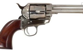 Cimarron Firearms Pistolero Nickel .22 LR 4.75" Barrel 10-Rounds