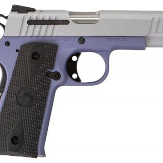 CITADEL FIREARMS 1911-A1 BABY PURPLE / SILVER .380 ACP 3.75" BARREL 7-ROUNDS