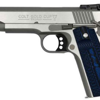 COLT FIREARMS GOLD CUP LITE 1911 STAINLESS .38 SUPER 5-INCH 9RDS ADJUSTABLE SIGHTS