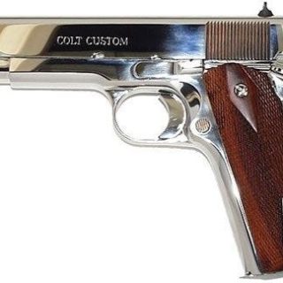 COLT FIREARMS GOVERNMENT STAINLESS .38 SUPER 5-INCH 9RDS