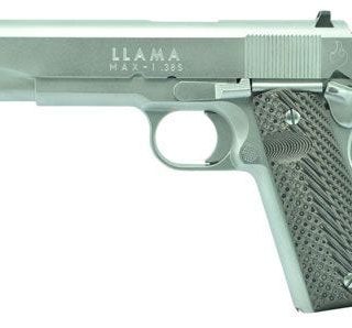 EAGLE IMPORTS LLAMA 1911 MAX-1 CHROME .38SUP 5-INCH 9RD