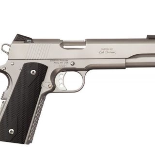 ED BROWN ALPHA ELITE SINGLE ACTION ONLY 45 ACP 5-INCH 7RD STAINLESS