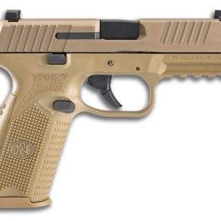 FN 509 FLAT DARK EARTH 9MM 4" BARREL 17-ROUNDS FIXED SIGHTS