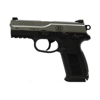 FN FNX-9 BLACK / STAINLESS 9MM 4-INCH 17RDS FIXED SIGHTS