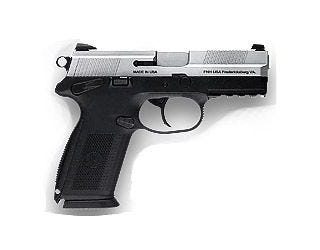 FN FNX-9 BLACK/STAINLESS 4-INCH 17RD NIGHT SIGHTS