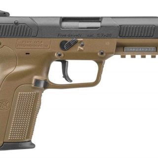 FN FIVE-SEVEN FLAT DARK EARTH 5.7 X 28 4.8" BARREL 10-ROUNDS