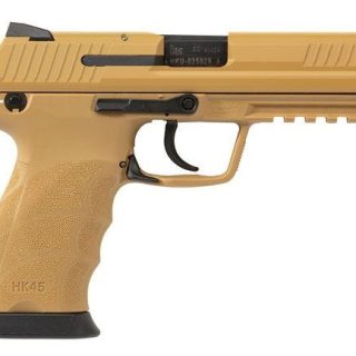 HECKLER AND KOCH 45ACP TAN 3.86-INCH 10RD INCLUDES THREE MAGAZINES