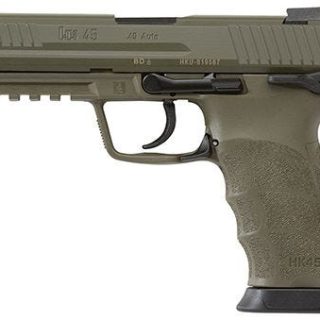 HECKLER AND KOCH HK45 LEM GREEN .45ACP 4.46-INCH 10RD