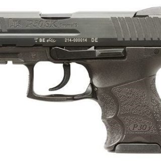 HECKLER AND KOCH P30SK V3 BLACK 9MM 3.27-INCH 10RDS W/ NIGHT SIGHTS