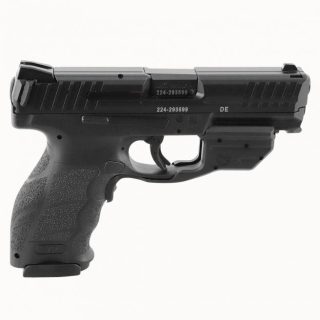 HECKLER AND KOCH VP9 BLACK 9MM 4.09" BARREL 17-ROUNDS WITH CRIMSON TRACE GREEN LASER