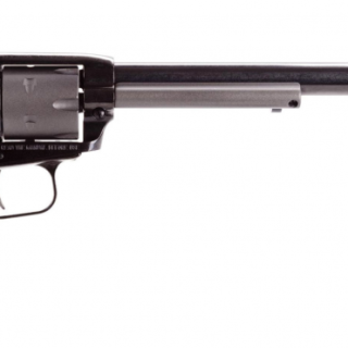 Heritage Manufacturing Rough Rider Black/ Grey .22 LR .22 WMR 6.5 Inch 7 Rounds Black Pearl Synthetic Grips