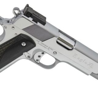IVER JOHNSON 1911 EAGLE XLC CHROME .45 ACP 6" BARREL 8-ROUNDS