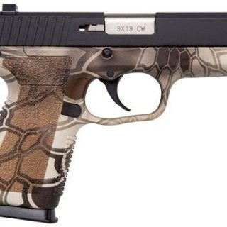 KAHR ARMS CW9 SEMI AUTO HANDGUN CAMO / BLACK 9MM 3.6 INCH 7 RD KRYPTEK FRAME