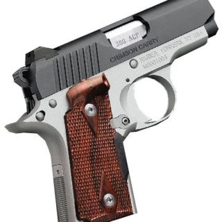 KIMBER MICRO CRIMSON CARRY 380ACP 2.75 INCH 6 RD FIXED SIGHTS BLACK/ STAINLESS