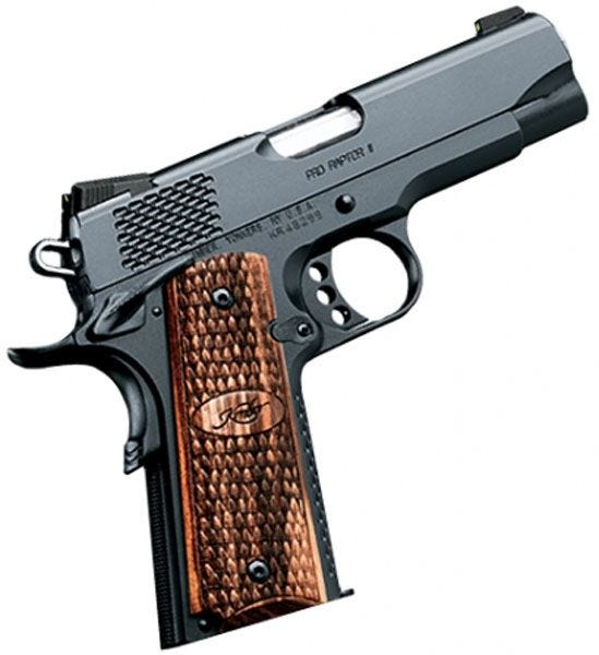 KIMBER PRO RAPTOR II 45 ACP 4 INCH 8 RD NIGHT SIGHTS BLACK OXIDE