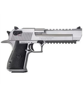 MAGNUM RESEARCH DESERT EAGLE STAINLESS STEEL .50AE 6-INCH 7RD BOTTOM PICATINNY RAIL
