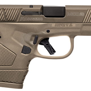 MOSSBERG MC1SC CROSS-BOLT SAFETY 9MM 3.4" FIXED SIGHTS FDE