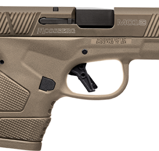 MOSSBERG MC1SC WITH TRUGLO TRITIUM PRO SIGHTS FLAT DARK EARTH 9MM 3.4" 7-ROUND