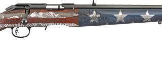 RUGER AMERICAN HEARTLAND RED / WHITE / BLUE .22 LR 22" BARREL 10-ROUNDS