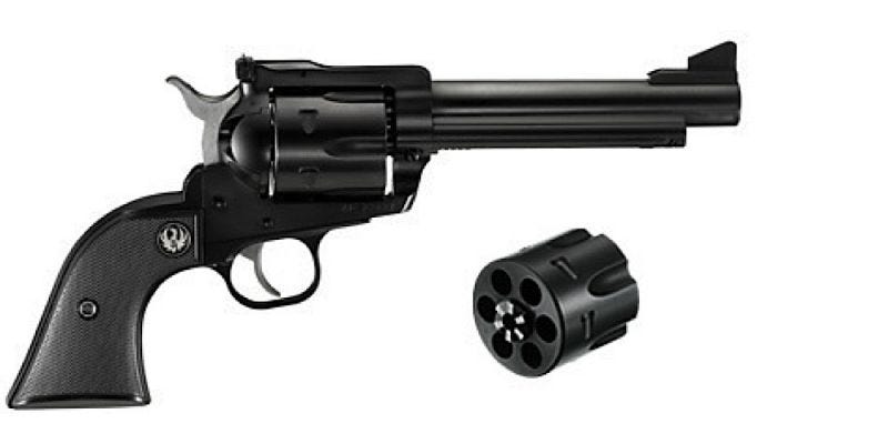 Ruger Blackhawk Convertible Black .45LC / .45ACP 5.5-inch 6rd