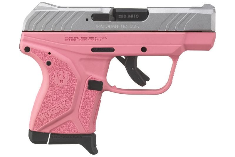 RUGER LCP II 380 ACP 2.75" BARREL 6 ROUNDS PINK