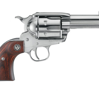 Ruger New Vaquero Montado Limited Model KNV-453 Stainless Steel .45 LC 3.75" Barrel 6-Rounds with Transfer Bar, Loading Gate Interlock Safety