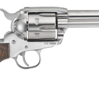 Ruger Vaquero Fast Draw Stainless .357 Mag 4.625-inch 6Rd Dooley Gang Wood Grips TALO Exclusive