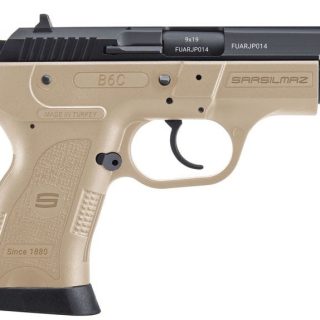 SAR USA B6C FLAT DARK EARTH 9MM 3.8" BARREL 13-ROUNDS