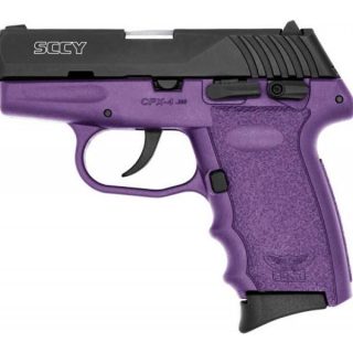 SCCY CPX-4 PURPLE / BLACK .380 ACP 2.96" BARREL 10-ROUNDS